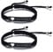 VNOX Personalisierte Gravur Anpassen Paare Schwestern Freundschaft Brautjungfer Familie Schmuck-Set für 2/3/4/5 Edelstahl Geflochtene Hohl Herz Bar Armband für Frauen Männer