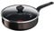 Tefal Easy Cook & Clean Schmorpfanne 26 cm antihaftbeschichtet + Deckel für alle Herdarten außer Induktion B5543302, Aluminium,