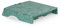 Bakker Elkhuizen BNEQR50CGRN Monitor stand Q-riser 50 Circular green