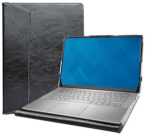 Alapmk Schutz Abdeckung Hülle für 14 Asus Q427FL/Asus Chromebook Flip C436/Asus ZenBook 14 UX425JA & Dell Inspiron 14 7490 Laptop[Not fit Latitude 7490/Asus C434/Asus Q406DA Q407IQ],Schwarz