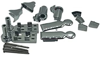 Novellini - Cerniera R02YOB2G-40 | Ricambio box doccia Cromato argento