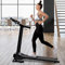 Merax Laufband Klappbar Lauftraining Fitnessgerät verstaubar kompakt mit LCD-Display Tablethalterung Ausdauertraining Laufbänder Für Zuhause Turnhalle Indoor-Fitness, 136 * 58,5 * 123 cm