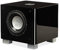 REL Acoustics T/7x Subwoofer, 8 Zoll Front-Firing Driver, Arrow™ Wireless Port, Hochglanz-Schwarz