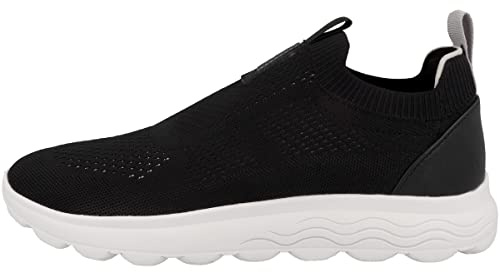 Geox Herren U Spherica Sneakers, Schwarz, 42 EU
