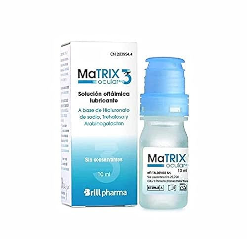 Gotas Oftálmicas Matrix Ocular 3 Brill Pharma 10 ml