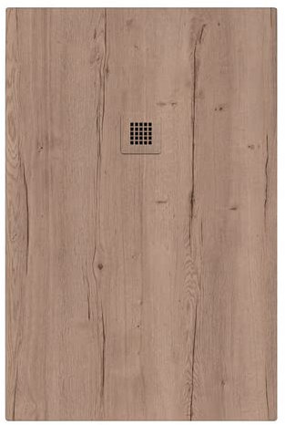 Piatto doccia in marmoresina effetto legno rovere (80 x 170)