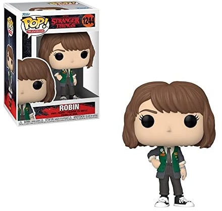 Funko Pop! TV: Stranger Things - Robin- Figurine en Vinyle à Collectionner - Idée de Cadeau - Produits Officiels - Jouets pour Les Enfants et Adultes - TV Fans
