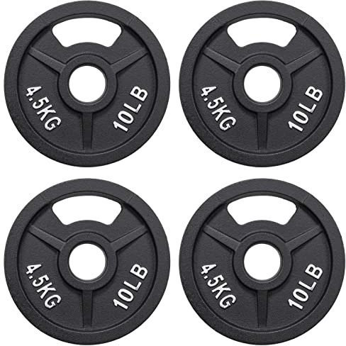 BalanceFrom Hantelscheibe aus Gusseisen, olympische Größe, 5,1 cm