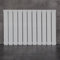 WITEN&NOCK Design Heizkörper Flach Paneelheizkörper Horizontal 550x852 mm, Heizung Badheizkörper für Badezimmer, Flachheizkörper mit Seitlichen Anschlüssen 519 Watt Weiß Einlagig(Weiß)
