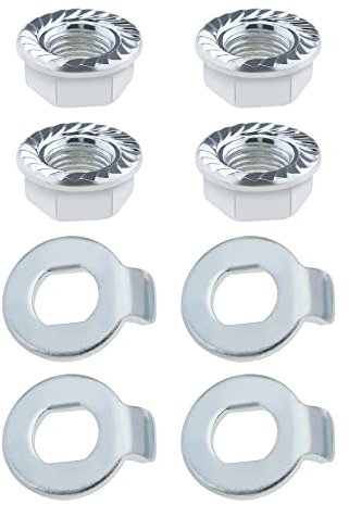 eMagTech 4pcs Jeu de Rondelles d'écrou Moteur de Roue Avant Compatible avec Xiaomi M365 Essential 1S Pro Pro 2 Version Pièces de Rechange Scooters Électriques