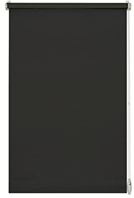 YOURSOL EasyFix Rollo Tone in Anthrazit, 45 x 150 cm, Rollo Ohne Bohren, Klemmfix Rollo, 75% Blickdicht und lichtdurchlässig