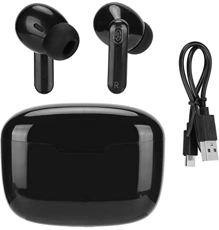 Auriculares para Traductor de Idiomas, Soporte de Traducción en Línea en 84 Idiomas, Traductor de Idioma de Voz Instantáneo Bluetooth 5.1, Auriculares Inalámbricos Verdaderos para Música Y(Negro)