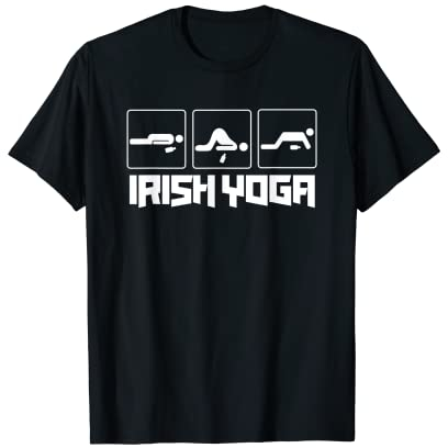 Irish Yoga T-Shirt I St. Patricks Day Shirt T-Shirt
