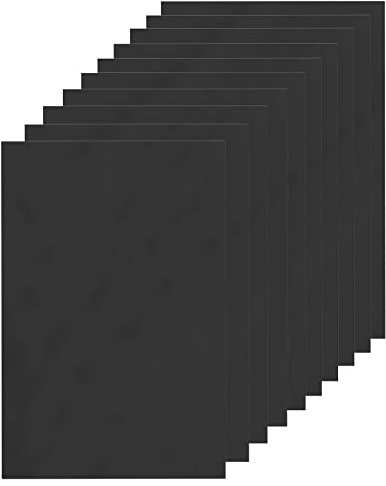 XUBX Lote de 20 cajas de cartón de espuma A3, Paneles de gomaespuma, EVA placa de espuma de poliestireno, tabla de espuma negra para arte, presentaciones, escuela, oficina, 297 mm x 420 mm