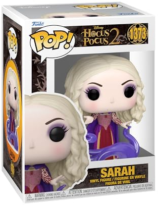 Funko Pop! Disney: Disney Hocus Pocus 2- Sarah Sanderson - (Smoke) - Vinyl-Sammelfigur - Geschenkidee - Offizielle Handelswaren - Spielzeug Für Kinder und Erwachsene - Movies Fans