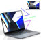 2 Stück Blaulichtfilter Displayschutzfolie für MacBook Pro 16“ (2021-2024, M1, M2, M3, M4), Blendschutzfolie Augenschutz Schutzfolie, Hochauflösender Matter Screen Laptop Bildschirm für Mac Pro 16.2