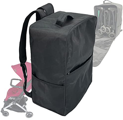 Brogtorl Reisetasche für Kinderwagen, Rucksack, Transporttaschen für Kinderwagen, kompatibel mit Cybex Libelle, GB Pockit+ All-City und GB Pockit+ All-Terraim Kinderwagens.