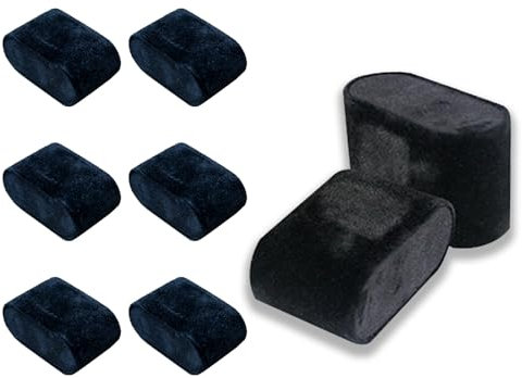 PMELCXD Uhrenkissen Schmuckkissen, 8 PCS Uhrenkissen - Premium Uhrenkissen, Schmuckdisplay, Organizer, Aufbewahrungskissen für Uhren, Armbänder, Halsketten - Hochwertiges Flanell