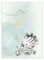 Herding babybest Zebra Microfaserflausch-Decke, 75x100 cm, 100% Polyester