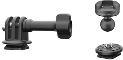 PGYTECH CapLock Action Camera Ball-Head Quick Release Set Kompatibel mit OSMO Action 4/3, für GoPro Hero 12/11/10, Action-Kameras und Smartphones