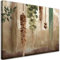 Feeby Leinwandbild - Bilder Wohnzimmer - Hängende Blätter Boho - 120x80 1tlg - Deko Schlafzimmer - Wanddekoration - Aesthetic - Groß Moderne Bild - Foto auf Leinwand