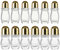 DAYnagh 12pcs Flacon Roll On Vide 30ml et 50ml, Roll On Vide Bouteil Verre Flacon Roller Rechargeable pour Liquide et Maquillage,Voyage