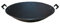 OQHAIR Wok, Padella Antiaderente Pentola Domestica Non Rivestita Ghisa Padella Binaurale Fornello A Induzione Pentola Universale in Ghisa,36cm (36cm)