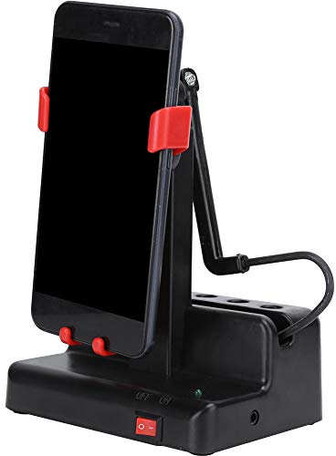 Oscillatore per telefono, Oscillatore Telefono Compatibili dispositivo oscillante automatico per camminatore per telefono cellulare, simula accessori contapassi per cellulare che camminano (Rosso)