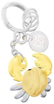 METALMORPHOSE - Schlüsselanhänger Charms Sternzeichen Krebs - Sternbild Krebs - Geschenk für Männer, Frauen und Kinder