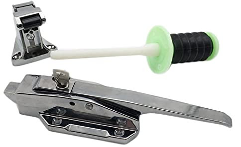 Loquets de verrouillage， Poignée de porte d'entreposage au froid de refroidisseur, serrure de four, résistance à basse température, résistance à haute température, accessoires d'armoire de verrouillag