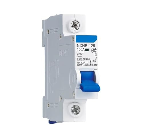 Interrupteur NXHB-125 1/2/3/4P 20A 32A 40A 63A 80A 100A 125A Le sectionneur isole le disjoncteur 1Pcs(1P,NXHB-125 C20)