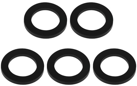 SG Store Wasserpumpendichtung, Gummi-Unterlegscheibe, 30 x 20 x 3 mm, Dichtung für 2,5 cm Wasserpumpen-Schlauchkupplungen, 5 Stück