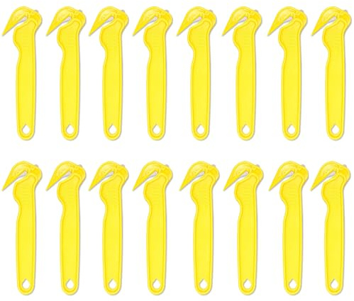 DAQUN Safety Box Cutter 16 Pack, Bird Shape Utility Knife Cardboard Opener