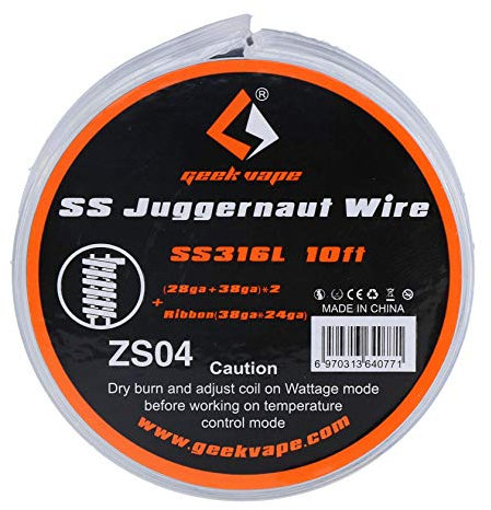 Geekvape SS Juggernaut Wickeldraht SS316ML