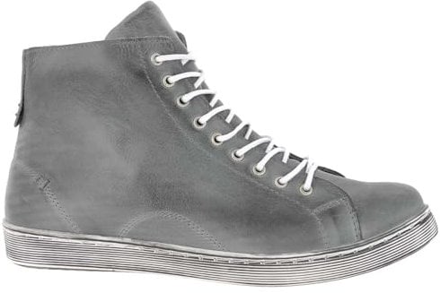 Andrea Conti Damen High Top Sneaker, Grau, 40 EU