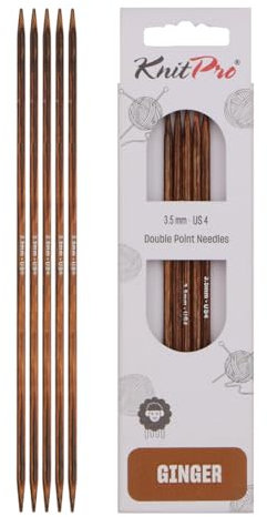 KnitPro Ginger Nadelspiele 6 (15cm) | 3,5mm