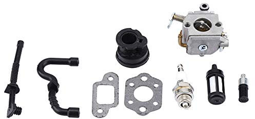 Kit Carburatore, Sostituzione del Carburatore Salvamotore, in Metallo, per MS170 MS180 017 018 Falciatrici a Maglie a Prezzi Accessibili Accessori Parti di Ricambio