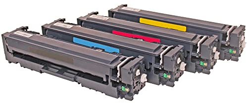 ABC Kompatibles Set 4X Toner für Canon 045 045H für I-Sensys LBP-610 Series LBP-611cn LBP-612cdw LBP-613cdw LBP-613cw MF-630 MF-631cn MF-632cdw MF-634cdw MF-635cx MF-636cdwt