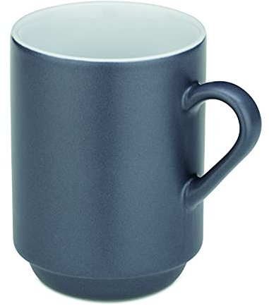 Kela 12757 Mattia Becher, 2 Stück, 300 ml, Grau