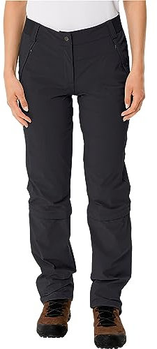 VAUDE Farley III - Pantaloni Capri stretch da donna zip-off, per escursionismo