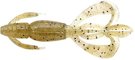Keitech Crazy Flapper #532 Ingwergarnelen, 7,1 cm, 8 Stück