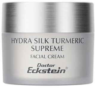 Doctor Eckstein | Hydra Silk Turmeric Supreme Facial Cream | Intensive Nachtpflege | Für anspruchsvolle, gestresste Haut | Feuchtigkeitsspendend | 50 ml