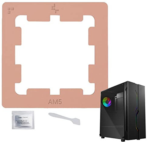 HOMRAA CPU AM5 | AM5 Cooling Guard Paste con Ranura Especial - CPU Suministros CPU Guard para Laptops Tablets Oficinas Empresas Reparadores Instaladores