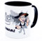 Zimmermann Tasse Zimmerer Becher mit Name personalisiert Kaffeetasse Geschenk Geburtstag Abschied Geschenkidee Ausbildung Abschluss Meister Gesellen Prüfung Arbeitskollegen Zunftzeichen Keramik 330 ml