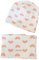 VUCDXOP Baby Kinder Baumwolle Mütze Schal Set Winter Jungen Mädchen Beanie Hüte + Schlauchschal 2er Set Herbst Winter Weich Baumwolle Beanie Mütze Hut Halstuch Rundschal Nackenwärmer Set