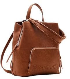 Desigual Women's Back_Half Logo 24 SU, Brown