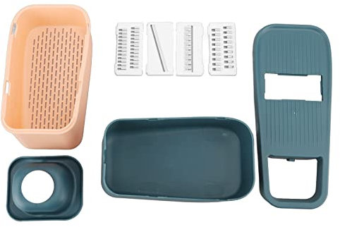 Manual Cheese Shredder - Multifunctional Vegetable Grater - Hand Protector Included - Perfect for Carrots, Cucumbers, Fruits, Nuts