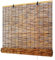 Rollo Bambus Outdoor 50 80 90 100 150 160 180cm Breit Retro Bambusrollo Sichtschutz Sonnenschutz Wärmeschutzrollo Jalousien Bambus Raffrollo für Fenster Pavillon Balkon Schilfvorhänge (Color : Brown
