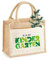 AMBERGER DESIGN by A&M Osterhage amd Jute-Tasche Ab in den Kindergarten Motiv Dinosaurier | Jute-Beutel Kinder personalisiert | Größe S Kita-Geschenk
