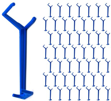 Kquepo Obstbaum-Astspreizer Astspreizer zum Anstoßen der Äste für Obstbäume, 50 Stück, Blau